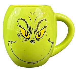 The Grinch Large Coffee Tea Latte Mug Dr. Seuss Cindy Lou-Hoo! Merry Grinchmas!!